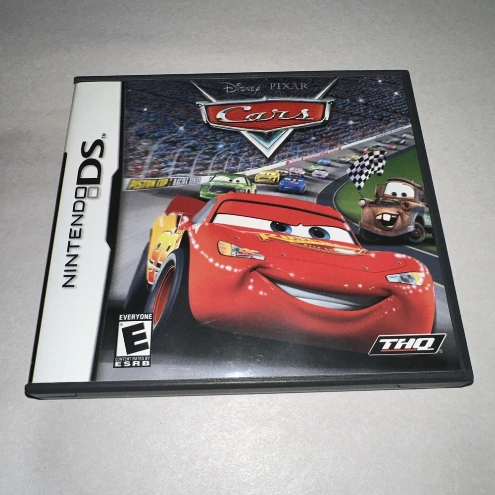 Disney Pixar Cars (Nintendo DS, 2004) Complete with Manual CIB Near Mint Cond.